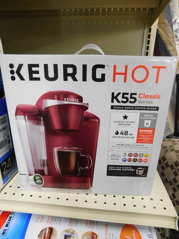 lot 234 image: KEURIG 2.0 K55 Brewer -Rhubarb, MSRP $134.99