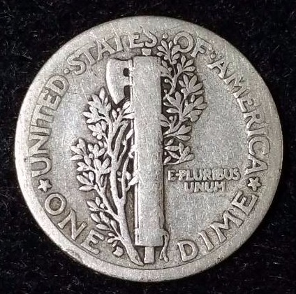 1916 D Mercury Dime - Key Date