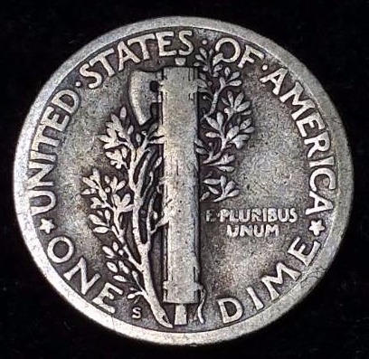 1926 S Mercury Dime - Key Date