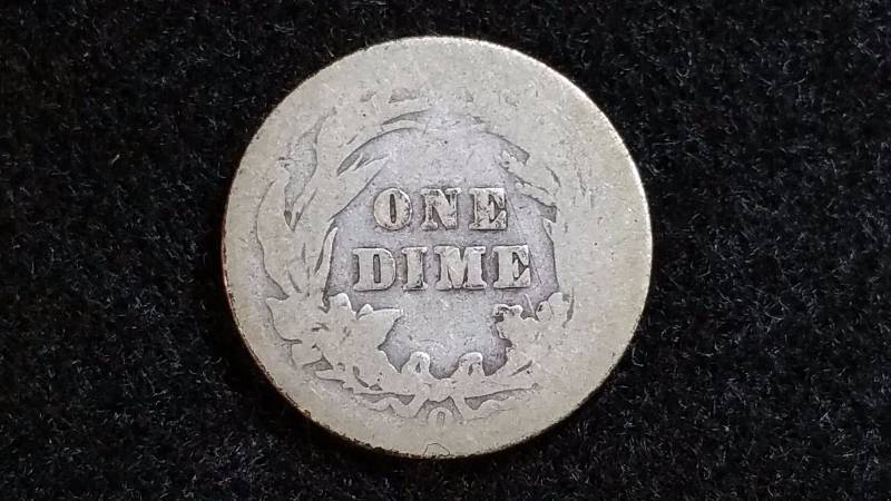 1900 O Barber Dime - Semi Key Date