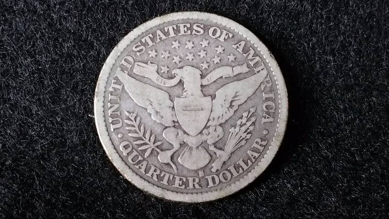 1893 S Barber Quarter - Semi Key Date