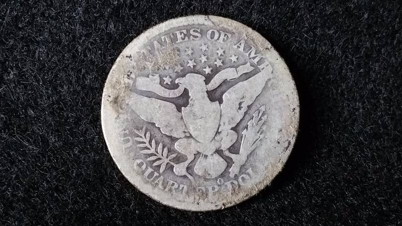 1896 O Barber Quarter - Semi Key Date