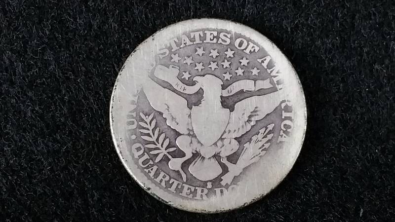 1914 S Barber Quarter - Key Date