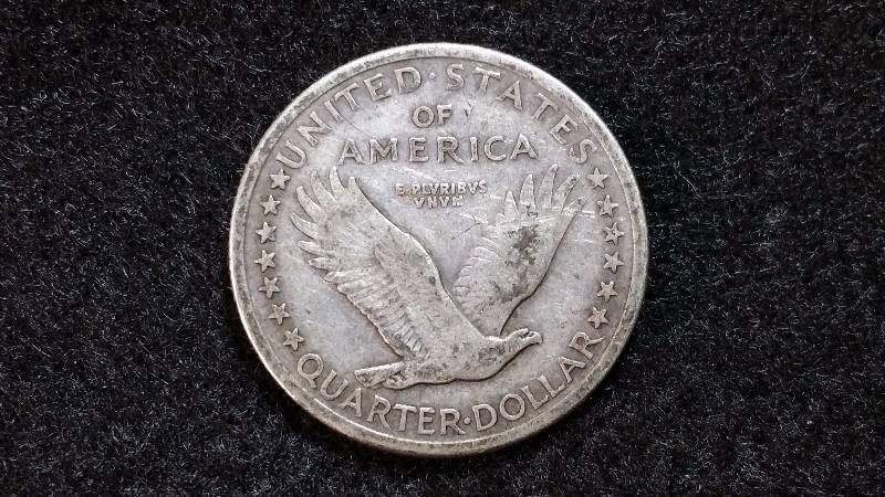 1917 Type 1 Standing Liberty Silver Quarter - Key Date