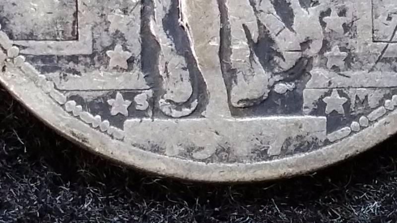 1917 S Type 1 Standing Liberty Silver Quarter - Key Date