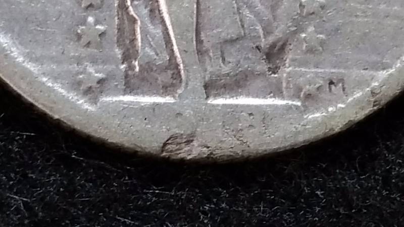 1918 P Standing Liberty Silver Quarter - Semi Key Date