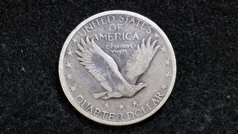 1920 P Standing Liberty Silver Quarter - Better Date