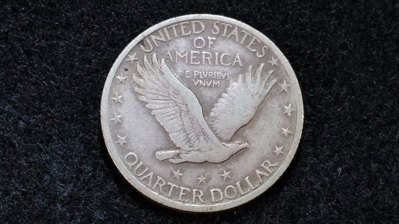 1923 P Standing Liberty Silver Quarter - Better Date