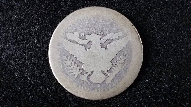 1894 S Barber Silver Half Dollar
