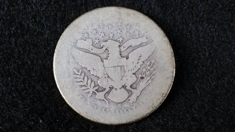 1897 S Barber Silver Half Dollar - Key Date