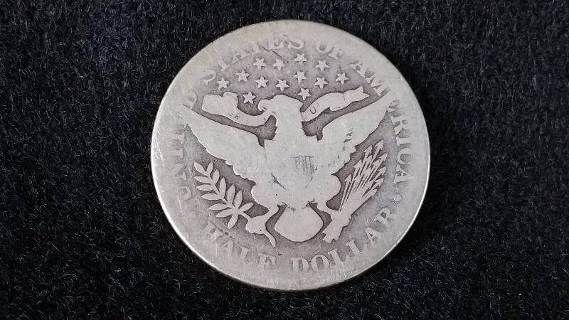 1903 P Barber Silver Half Dollar