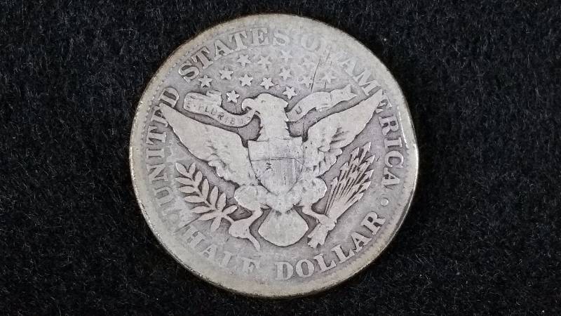 1899 P Barber Silver Half Dollar