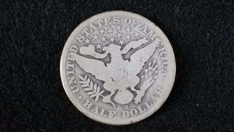 1899 O Barber Silver Half Dollar - Better Date