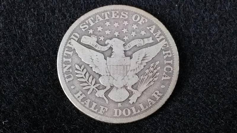 1903 S Barber Silver Half Dollar