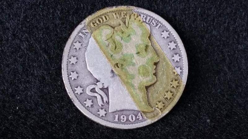 1904 P Barber Silver Half Dollar