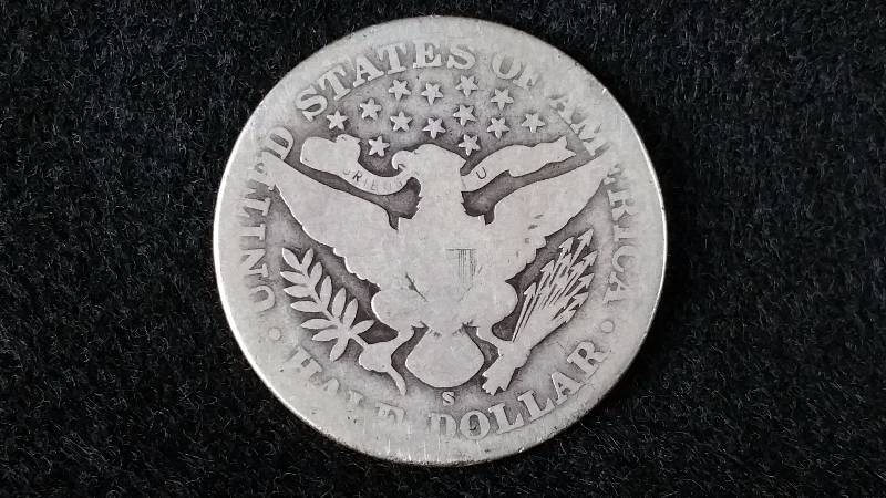 1904 S Barber Silver Half Dollar - Semi Key Date