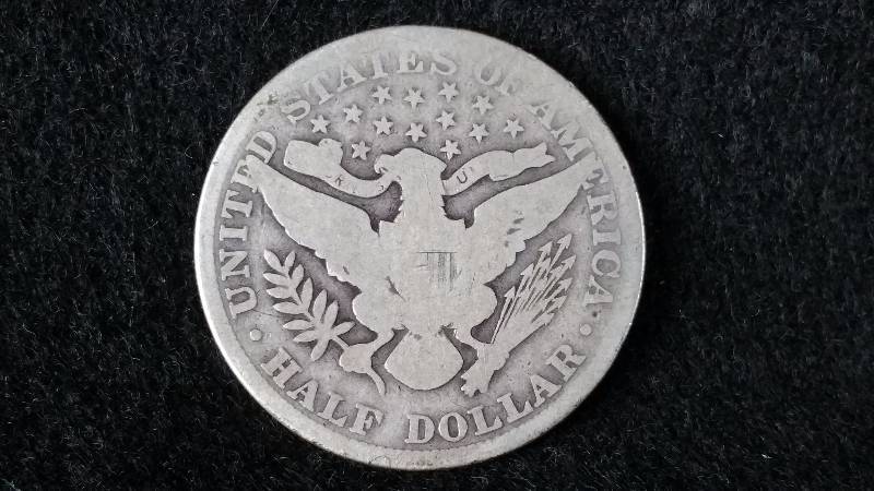 1905 P Barber Silver Half Dollar - Semi Key Date