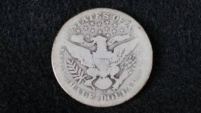 1911 S Barber Silver Half Dollar - Better Date