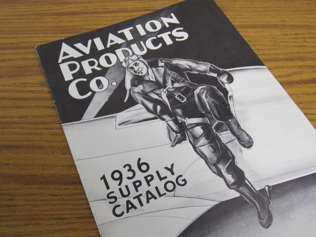 lot 90 image: Rare original 1936 AVIATION PRODUCTS CO. Catalog