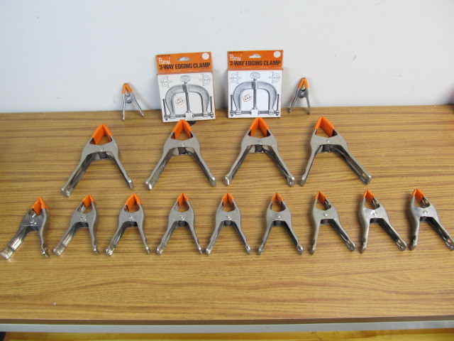 lot 100 image: Large Lot of PONY Heavy Duty Clamps