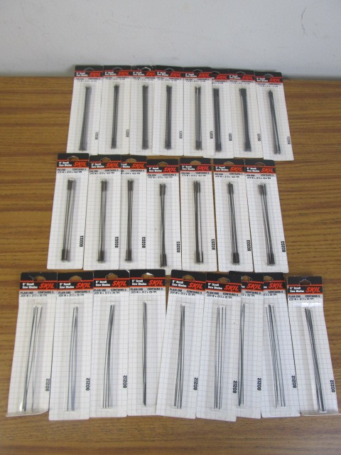lot 18 image: 24 Packs of NEW Scroll Saw Blades