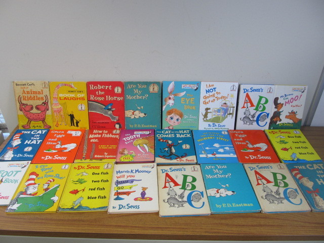 lot 43 image: Large Lot of Vintage DR SEUSS Books