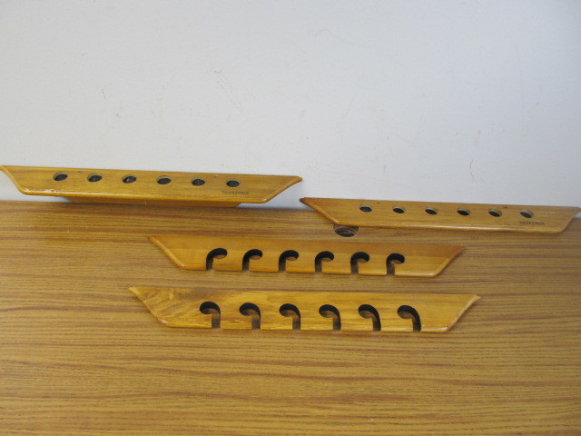 lot 57 image: FIELD & STREAM Wall Mount Fishing Rod Holders