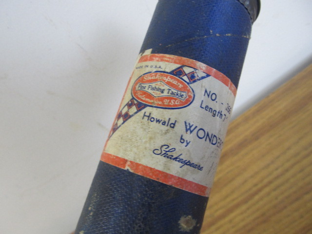 lot 58 image: UNUSED Vintage 7 Shakespeare WONDEROD Fly Rod