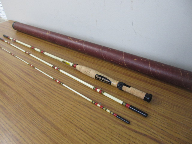 lot 61 image: UNUSED Vintage 8 6 Shakespeare WONDEROD Fly Rod wCase