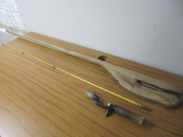 lot 64 image: Vintage TRUE TEMPER Speedlock Fly Rod wCase