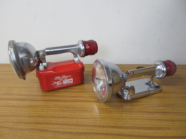 lot 71 image: Vintage BIG BEAM & BIG JIM Flashlights