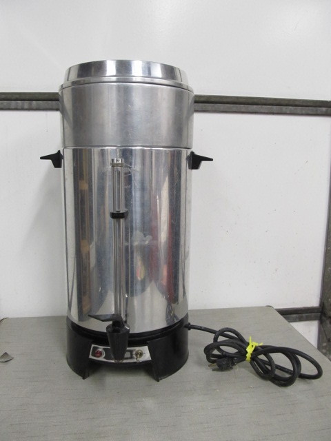 lot 168 image: LARGE Commercial Westbend 100 Cup Coffee Urn