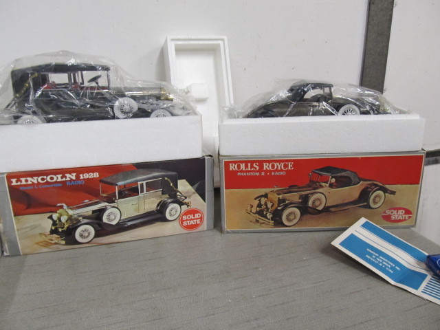 lot 169 image: Pair of Vintage Classic Car Solid State Radios