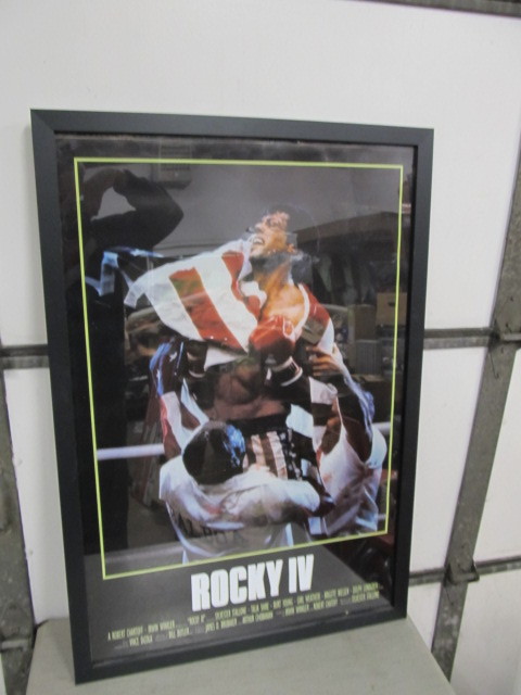 lot 172 image: Rocky IV Movie Poster