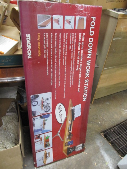 lot 175 image: STACK-ON Fold-Down Work Station