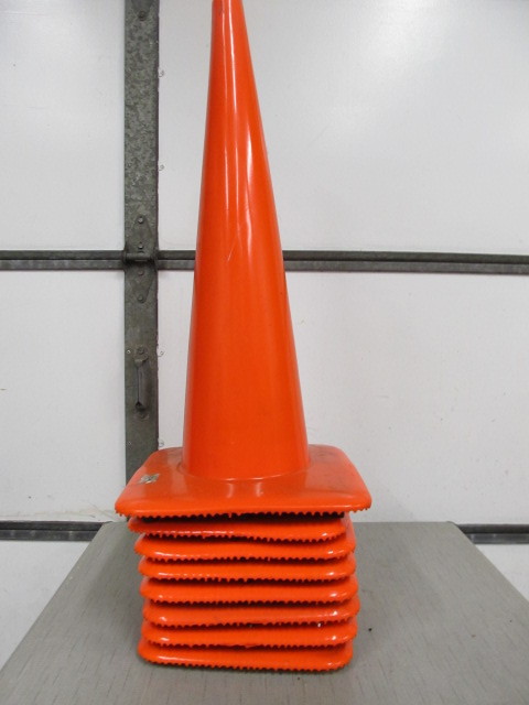 lot 208 image: Group of Rubber Traffic Cones