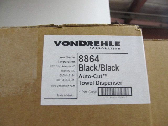 lot 216 image: Lot of 4 NEW Commercial VonDrehle Auto-Cut Towel Dispensers