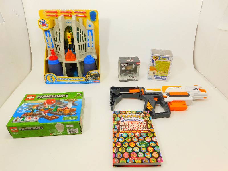 Lot of New and Used Toys