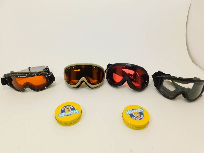 Ski Goggles and Hockey Wax