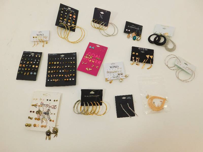 Huge Lot of New Name Brand Earrings