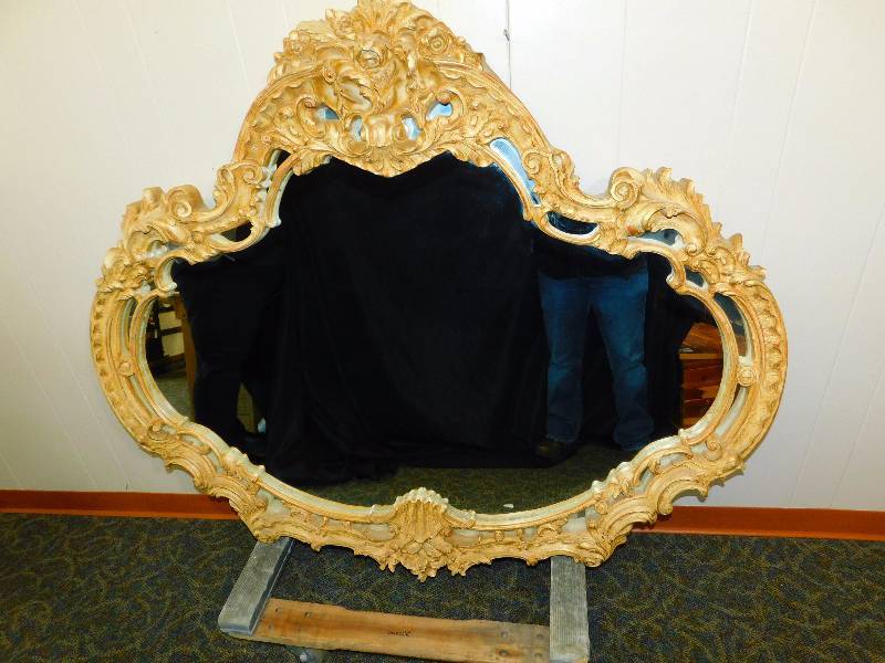 Vintage Ornate Mirror