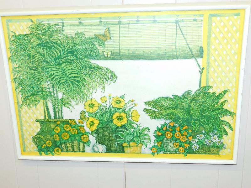 Framed Print Summer Afternoon by Ida Pellei