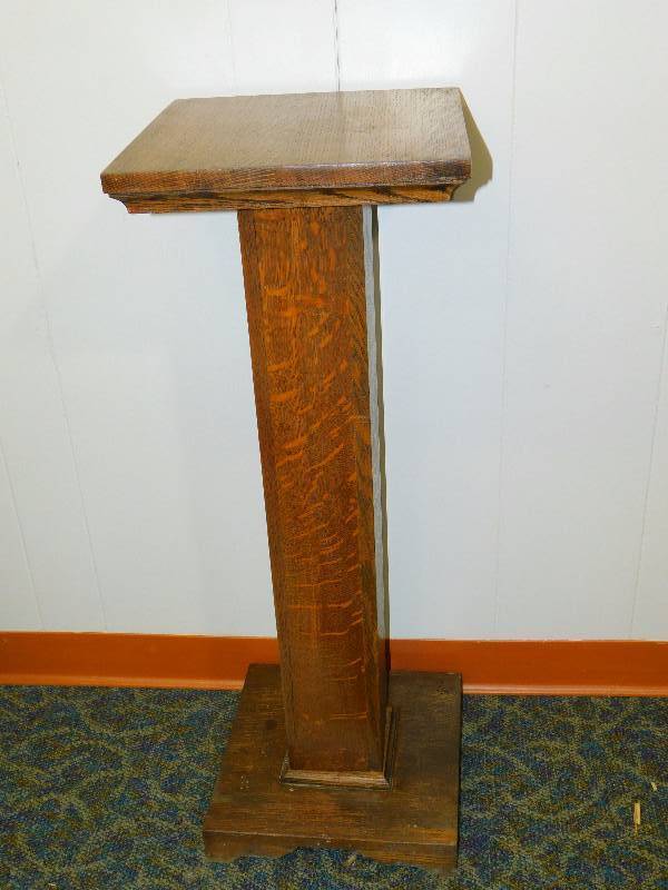 Wood Plant StandPedestal