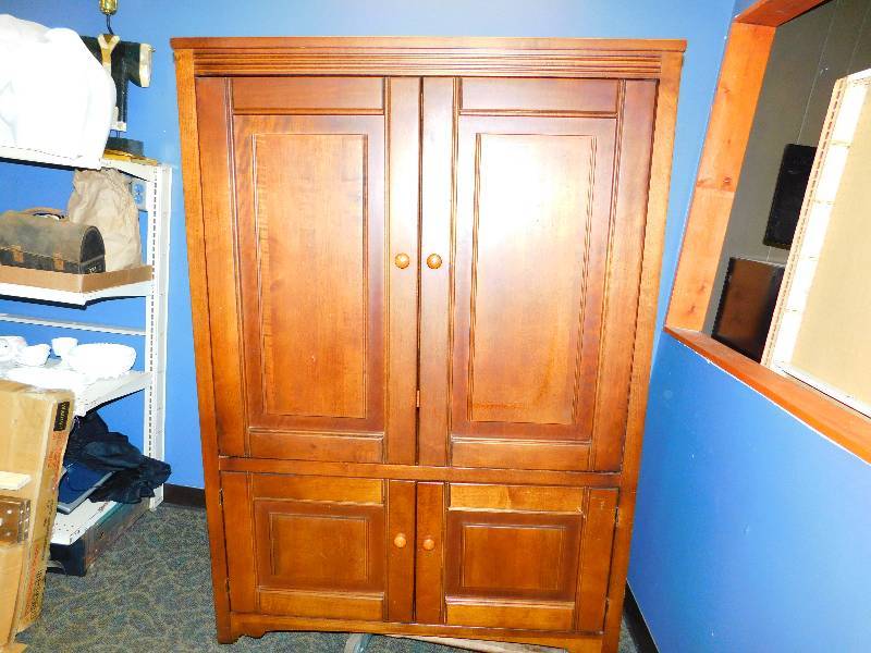 Wood Armoire