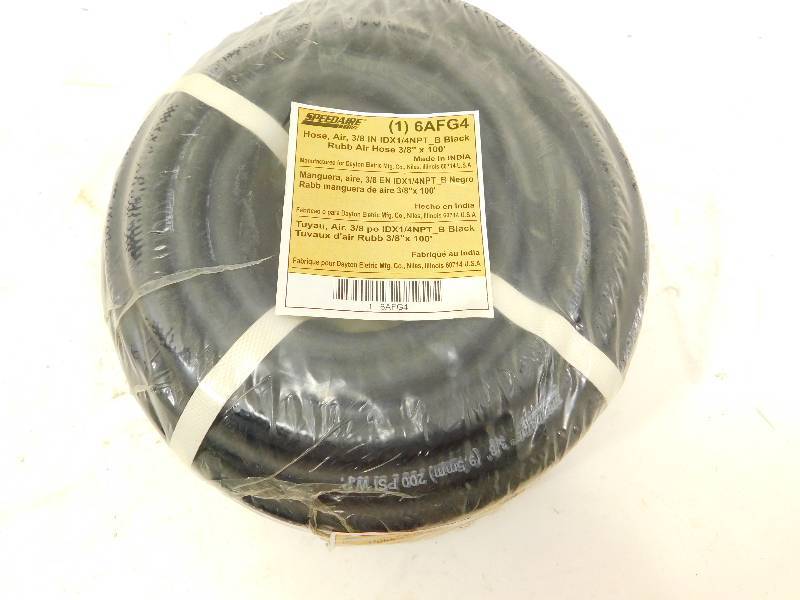 New 100 38 Speedaire Pneumatic Rubber Hose