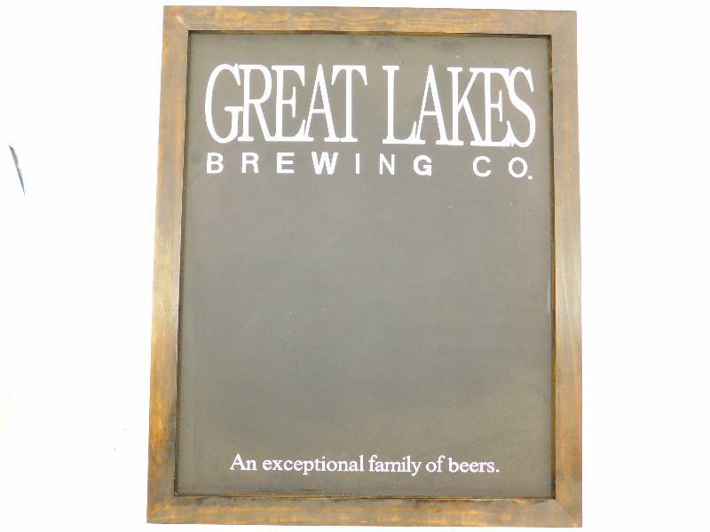 Great Lakes Brewing Company Chalkboard