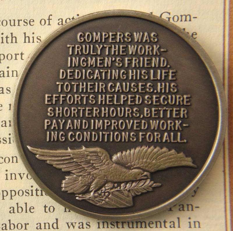 VINTAGE SAMUEL GOMPERS 1.13 TROY OZ. STERLING SILVER ART ROUND LONGINES SYMPHONETTE SOCIETY