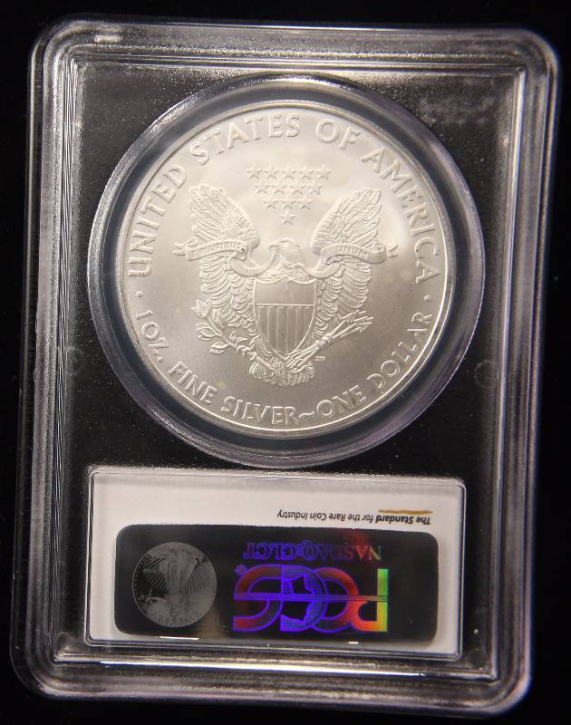 2010 AMERICAN SILVER EAGLE 1 TROY OZ. .999 FINE SILVER DOLLAR GEM BU PCGS