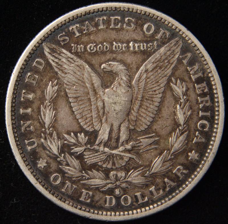 1879-S MORGAN SILVER DOLLAR VF