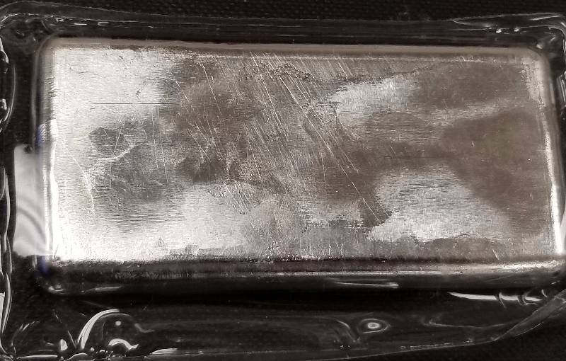 10 TROY Oz. .999 FINE SILVER BAR REPUBLIC METALS SEALED